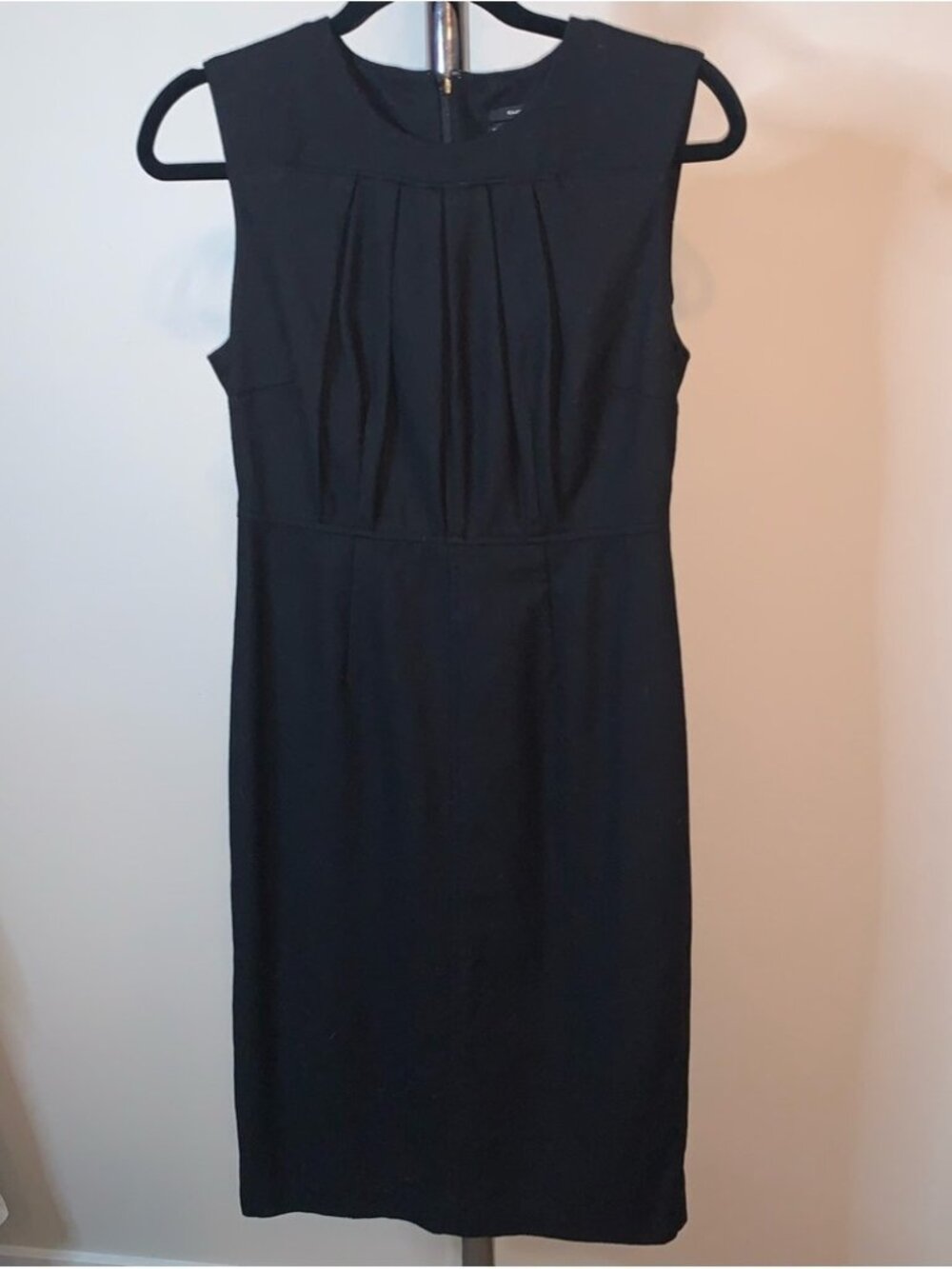 Club Monaco Wool Black Dress